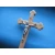 Krzyż wiszący jasny brąz 19,5 cm